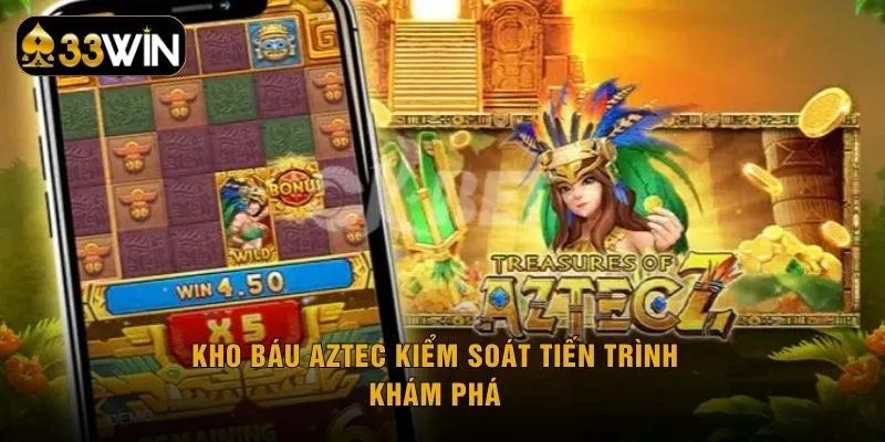Kho báu AZTEC kiểm soát tiến trình khám phá 